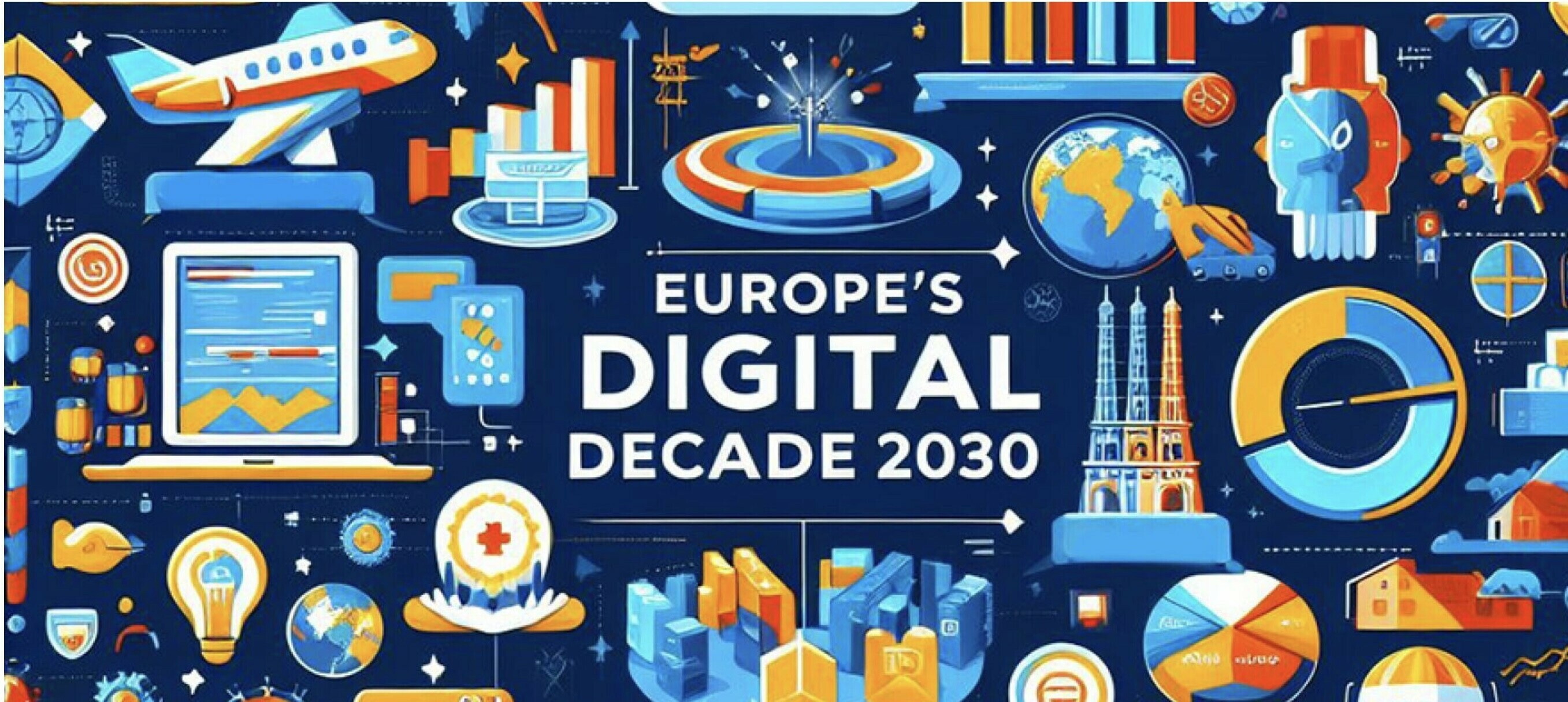 Digital Decade de l'Europe : suivez la feuille de route numérique pour 2030  !