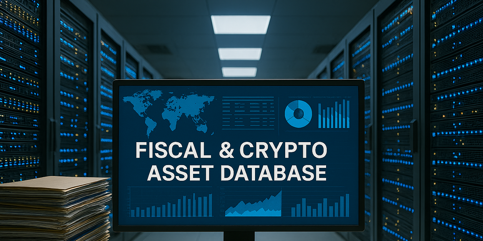 Super-banque de données fiscales & crypto-actifs